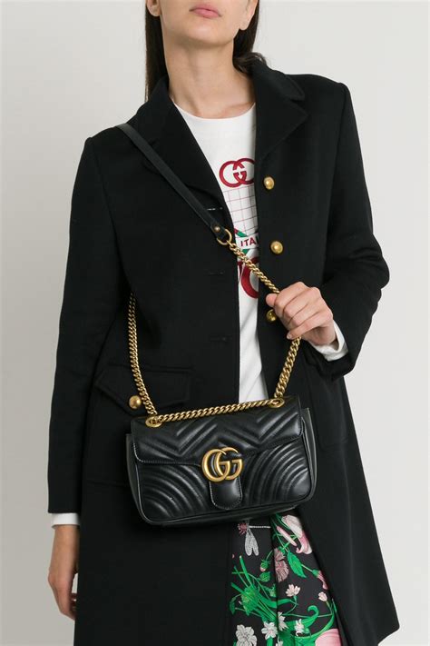 gucci medium marmont matelasse shoulder bag|gucci gg matelassé small bag.